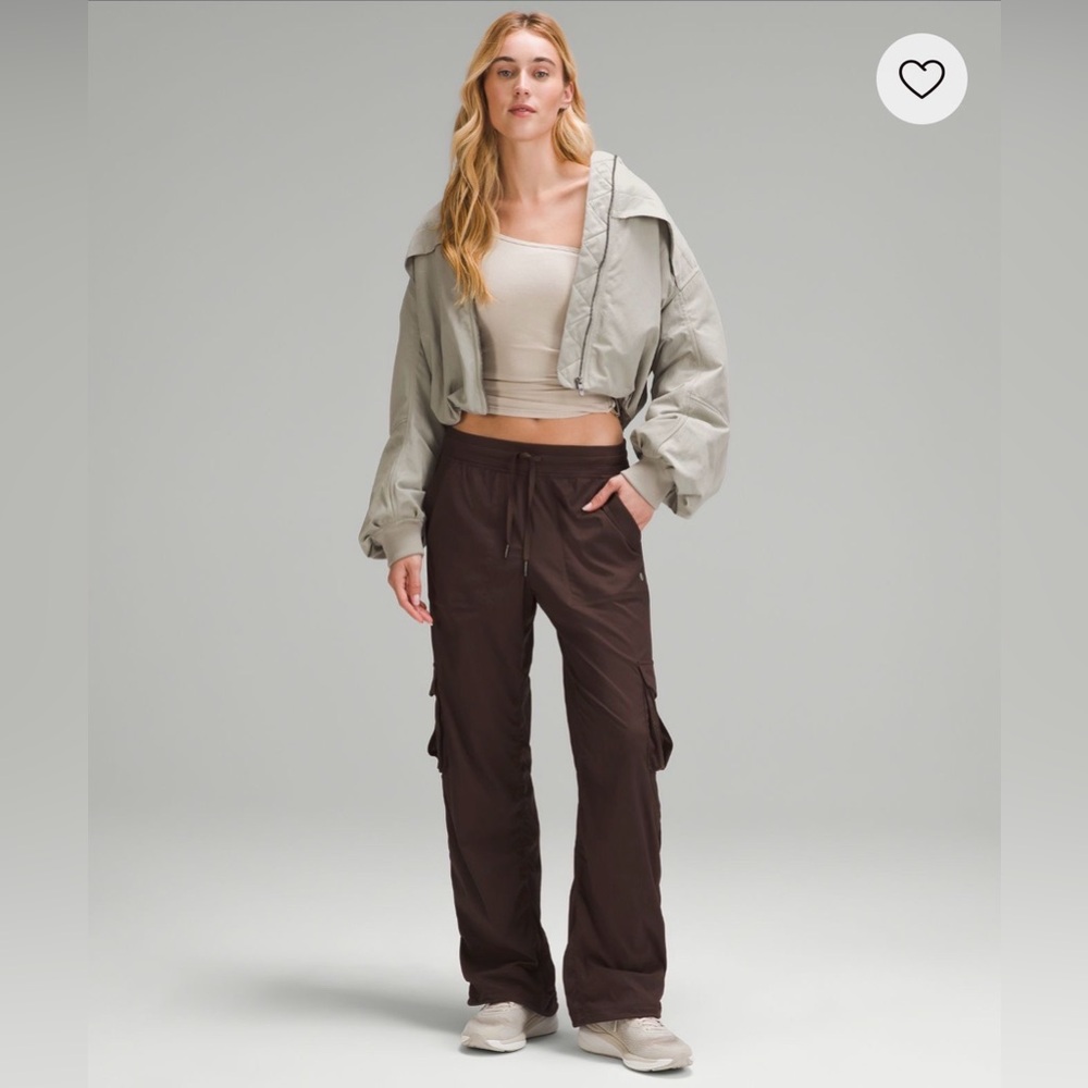 Lululemon Dance Studio Relaxed-Fit Mid-Rise
Cargo Pant, espresso medium
